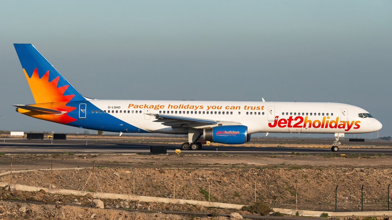 G-LSAD Jet2 holidays Boeing 757-200