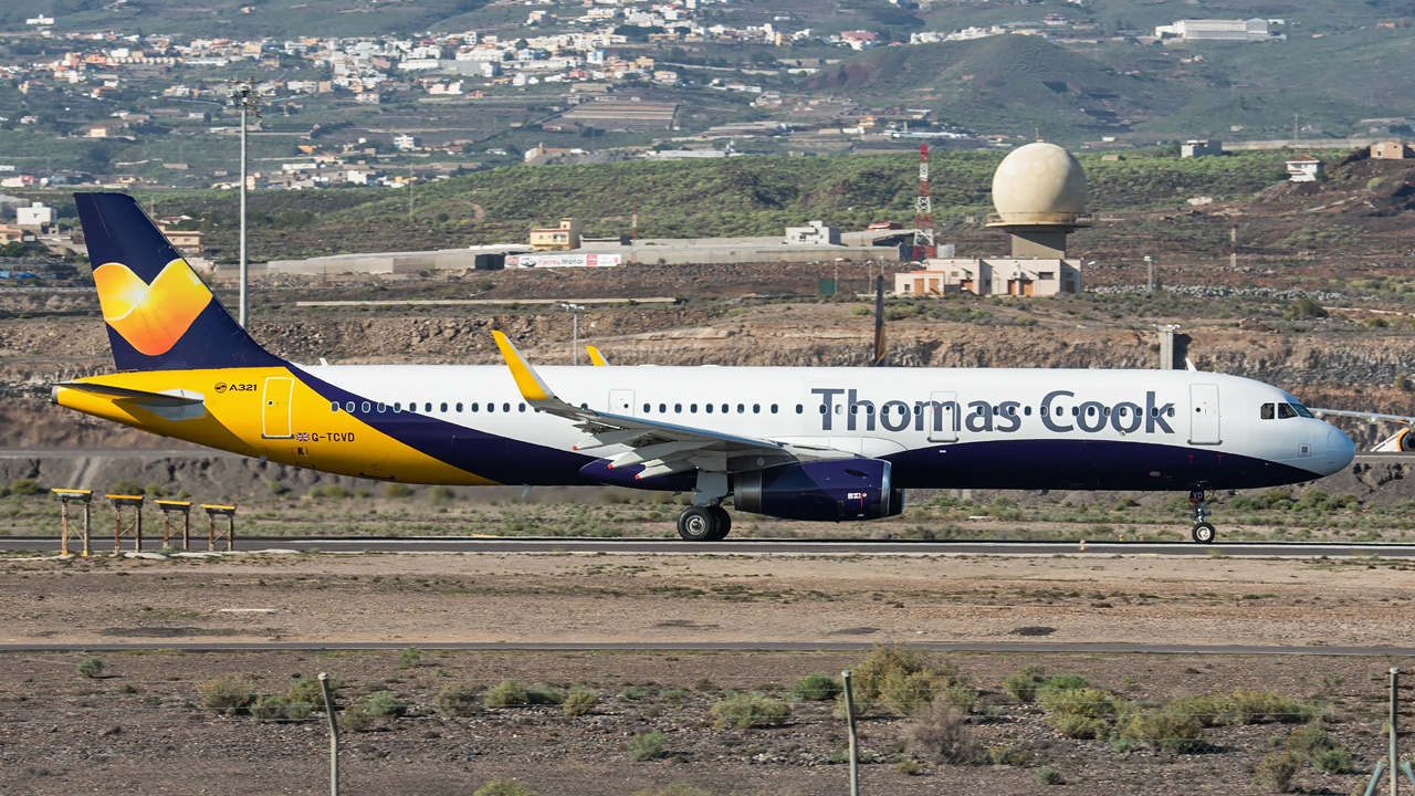 G-TCVD Thomas Cook Airlines Airbus A321-200/S