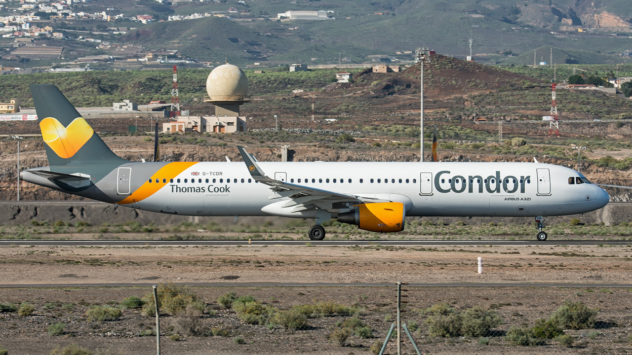 G-TCDR Thomas Cook Airlines Airbus A321-200/S