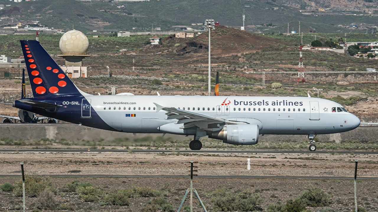 OO-SNL Brussels Airlines Airbus A320-200