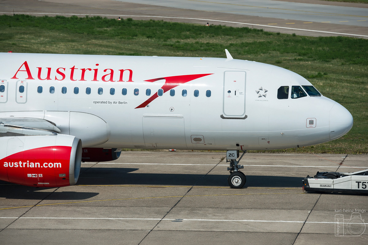 D-ABZC Austrian Airlines Airbus A320-200
