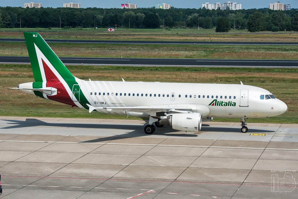 EI-IMJ Alitalia Airbus A319-100