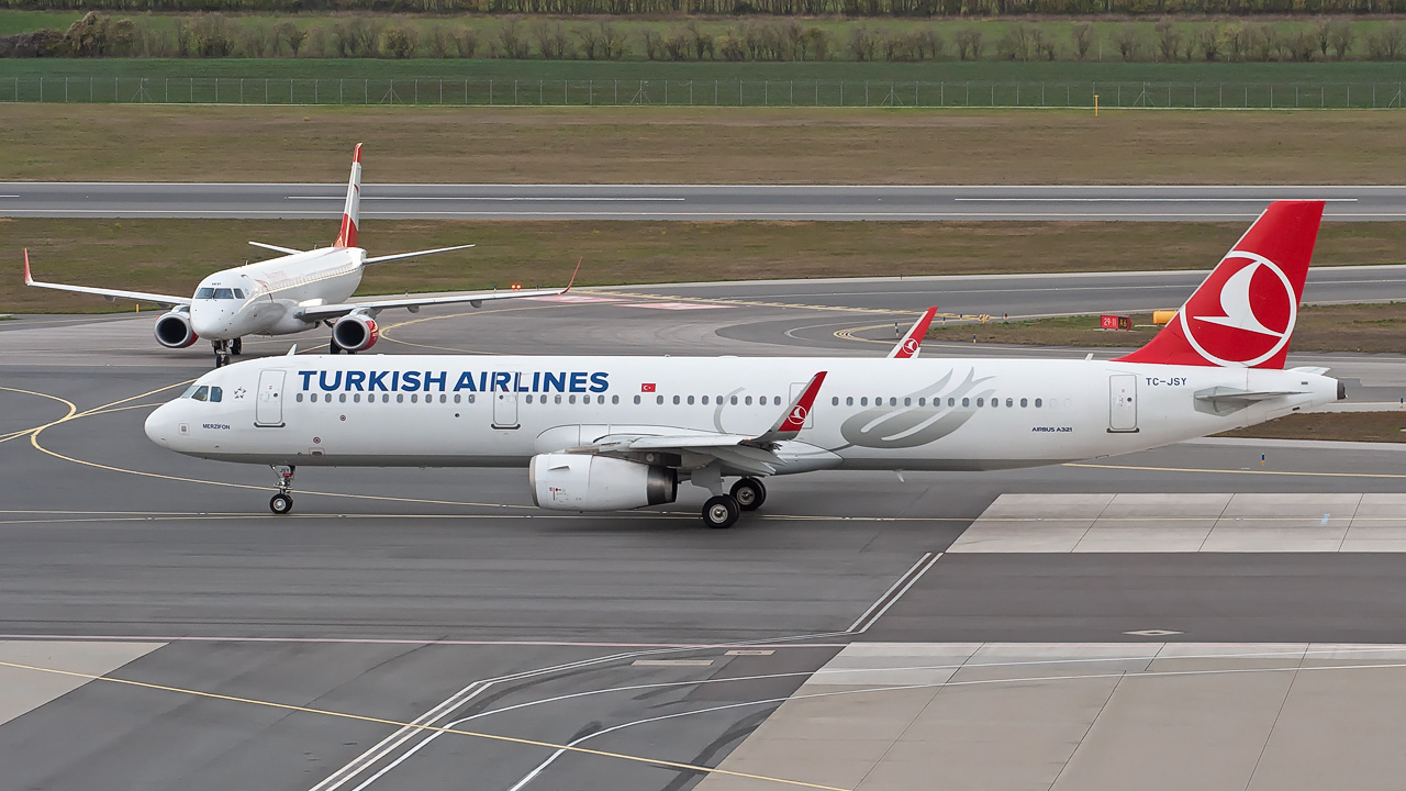 TC-JSY Turkish Airlines Airbus A321-200/S