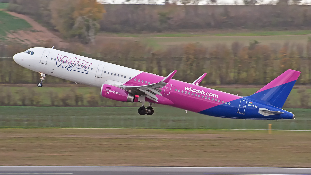 HA-LTF Wizz Air Airbus A321-200/S