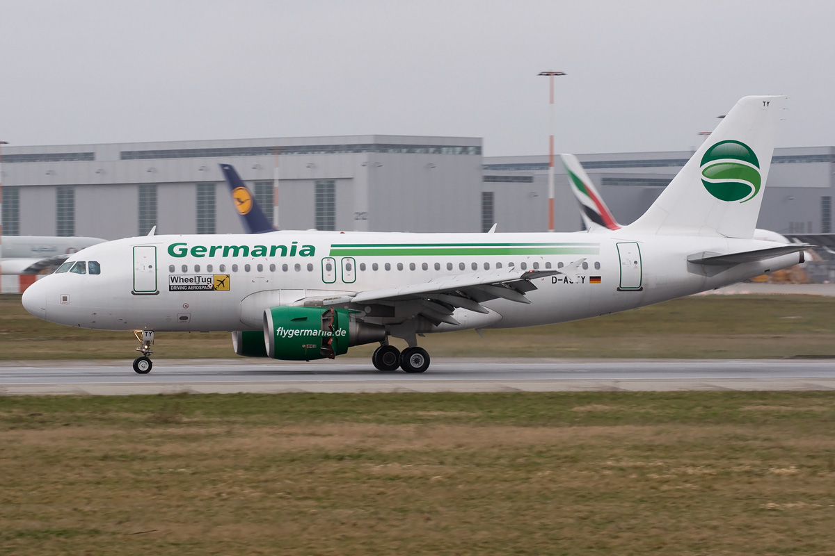 D-ASTY Germania Airbus A319-100