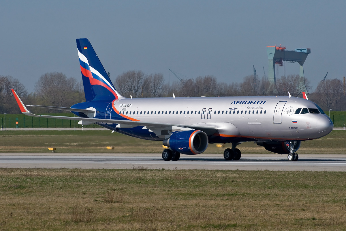 VQ-BSH/D-AUBZ c/n 6022 Aeroflot Airbus A320-200/S